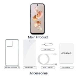 SOYES XS19 Pro 4GB RAM 64GB ROM 8-Core Android 12.0 Mini Smartphone 2000mAh Face Unlock 4G LTE Type-C 3.88‘’ Screen Small Phone