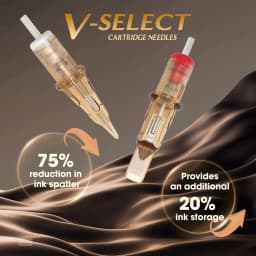 50pcs Mixed Sizes EZ V-Select Cartridge Tattoo Needle Kits RL RS M1 CM Disposable Tattoo Kits for Rotary Tattoo Pen