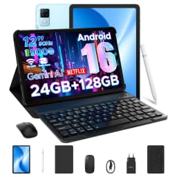 DOOGEE U12 Tablet PC 24GB 128GB Gemini AI 12'' FHD+ Screen Unisoc T7255 9000mAh Battery 7.8mm Ultra-thin Android 16 Smart Pad