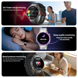 IYTSFT 2026 New Smart Watch 1.52" HD Game Dial Wireless Charging Bluetooth Call Heart Rate Monitor Fitness Tracker Sports Gift