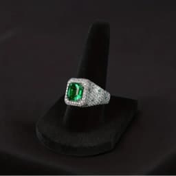 1 Piece Resin Suede Ring Stand Finger Ring Stand Ring Display Stand