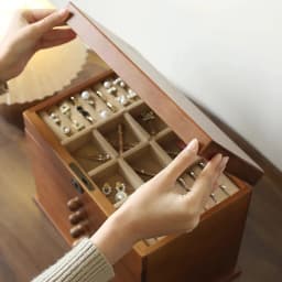 Solid Wood Jewelry Display Box Retro Storage Boxes Bracelet Necklace Earring Ring Jewelry Boxes Accessories Display Storage Box