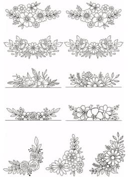Water Soluble Stabilizer Embroidery Patterns Stick Stitch Embroidery Flower Paper Floral Daisy Designs Wash Stabilizer