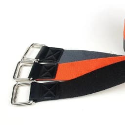 Men's Belt Trend Double Loop Buckle Canvas Women's with Cargo Outdoor Sports Jeans Suit Pants Black White Orange Red Blue Belt