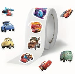 500pcs Stitch Roll Stickers Waterproof Diy Decals For Laptop Phone Ipad Notebook Luggage Thermos Water Bottle Skateboard Decor