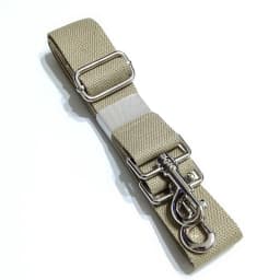 38cm Wide Polyester Cotton Bookbag Strap Military Green Canvas Single Shoulder Slant Cross Strap Bronze Hardware Accessory