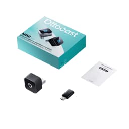 Ottocast Mini Slim Wireless CarPlay Android Auto Adapter USB Dongle Plug Play Bluetooth 5.0 Wifi Auto Connect for 98% of Cars
