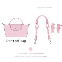HAVREDELUXE Bag Strap For Longchamp Mini Bag Modified Strap Rope Free Punching 78cm Shoulder Strap havredeluxe