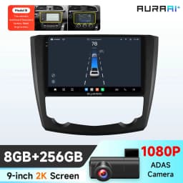 AURAAI X100 Android Car Intelligent Screen for Renault Kadjar 2015 - 2019 UIS7870 DSP RDS GPS SWC Auto CarPlay ADAS 360°CAM