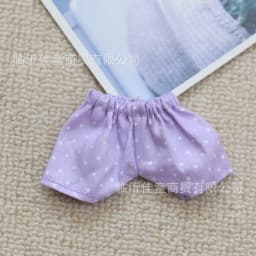 Labubu Doll Clothing Versatile Pants 17cm Plush Doll Clothing Accessories Labubu I II Idol Doll Sitting Party Accessories