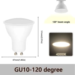 1/2/4/6PCS LED Spot Light GU10 AC220V No flicker Warm white light 3W 5W 6W 7W 8W replaceable 20W 30W50W halogen lamp