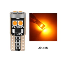 10PCS T10 W5W 3030 6smd Super Bright LED Car Parking Lights WY5W Auto Wedge Turn Side Bulbs Canbus No Error