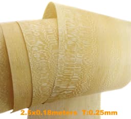 0.2-0.25mm Natural Thin Wood Veneer Roll White Oak Black Walnut Ebony Furniture Decorative Surface Board Panel Veener