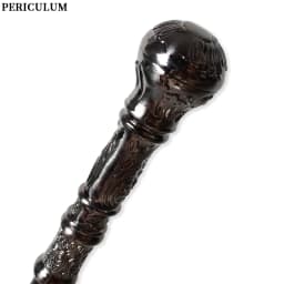 Victorian Round Handle Walking Cane Antique Silver Alloy Carved Detachable Vintage Walking Stick Cosplay Prop for Men And Women
