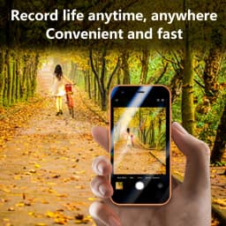 Mini smartphone with a 3.0-inch screen, 2GB RAM, and 16GB storage space. Support multiple applications, facial recognition