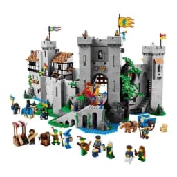 2026 New Model Lion Castle Building Block Toys New Year Birthday Building Blocks