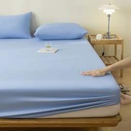 100% Waterproof Mattress Cover Protector Adjustable Non-slip Bed Fitted Sheet With Elastic Band for King Queen 90/140/160/200