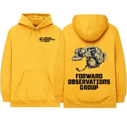 Forward Observations Group Skeleton Hoodies Men Women Clothing Fashion Casual Long Sleeves Pullover Hooded Sweatshirt Streetwear
