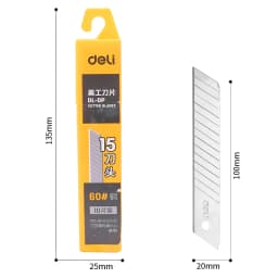 10PCS 18mm Utility Knife Replacement Blades, Snap-off Blades Fits18mm Retractable Cutting Knives, Hobby, Craft Knife, Box Cutter