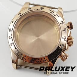 Daytona 40mm VK63 Sapphire Glass Watch Case Ceramic Bezel Men's Watch Accessories Suitable for VK63 VK63A VK64 Quartz Movement