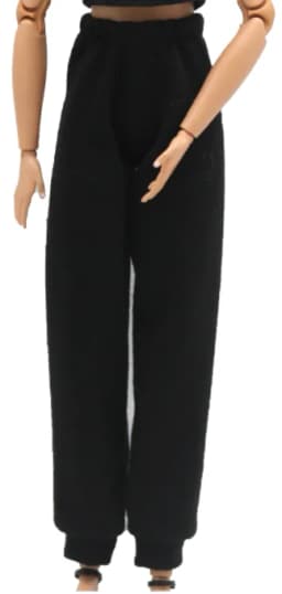 New 30cm 1/6 Doll Suspender Top and Sweatpants Set Daily Wear Accessories Clothes for Barbies Doll