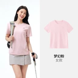 GOLDEN CAMEL Women's T-shirts Moisture-absorbing Quick-dry Cotton t-shirt Short-sleeved Shirts Round Neck Sports Top Breathable