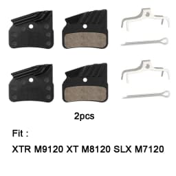 Bicycle Disc Brake Pad For Deore XT M8120 M8020 M7120 M6120 MT420 MT520 Zee Saint Pads Semi-Metal MTB Mountain Accessories