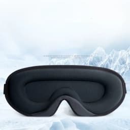 3D Memory Foam Silk Sleep Mask Soft Eye Patches Comfort Three Dimensiona Design Face Sleeping Mask Eyeshade Breathable Women Men