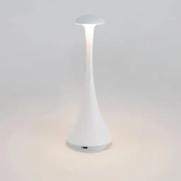 GGbingo Mushroom Table Lamp Rechargeable Wireless Touch Lamp Creative Desk Lamp USB-C Desk Lamp Bedroom Atmosphere Light
