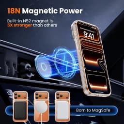 Clear Magnetic Case For iPhone 17 Pro Max 18 Case Anti Yellow Transparent Cover For iPhone 18 17 Air Wireless Charger Thin Cover