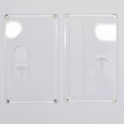 DIY Door Hinge Mounting Plate With Holes For Home Kitchen Cupboard for for BB Stubby aio RAGA SSPP switch panels Doors Furniture