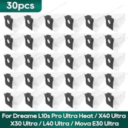 Compatible for Dreame X40 / L40 / X30 Ultra / L10s Pro Ultra Heat / D10 Plus Gen 2, Mova E30, E40, P50, V50, P10 Pro Ultra Bag