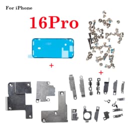 1set Full Inside Small Metal Parts Shield Plate Set Kit Holder Bracket For iPhone 6s 7 8 XS XR XS 11 12 13 14 15 16 Pro Max Plus