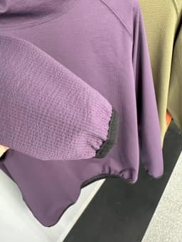 Lightweight Quick-Dry Elastic Men's Hoodie Long Sleeve Sweatshirt Bubble Texture Fabric Autumn Season Basic Style Color