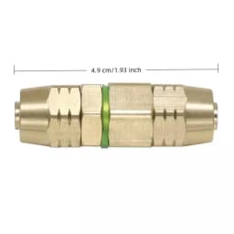 Pressure Hose Adapter Quick Connection Agricultural Spray Pipe Adapter Copper Repair Extension High-Pressure Water Pipe Joint