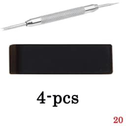 4pcs Watch Band Ring Loop Rubber Wristband Rings Silicone Loop Security Holder 12 14 16 17 18 19 20 22 24 26mm Watchband Keeper