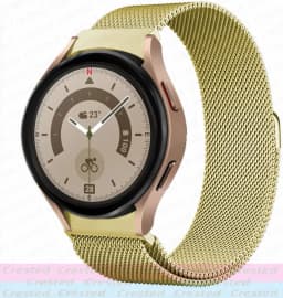 No Gaps 20mm Strap For Samsung Galaxy Watch 7 5 pro/4 Classic 44mm 46 40mm 43mm 47mm Milanese Loop Bracelet Galaxy Watch 6 Band