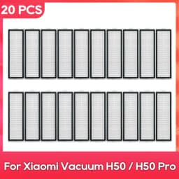 Compatible with ( Xiaomi Robot Vacuum H50 / H50 Pro ) Main Side Brush Filter Mop Dust Bag Parts Accessories Replacement