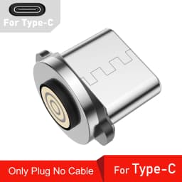 USLION 540 Rotate 3A Magnetic Cable Fast Charging Micro USB Type C Cable For iPhone Xiaomi Samsung Charger Wire Cord USB Cable