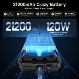 World Premiere Ulefone Armor 29 Ultra 5G AI Rugged Phone Dual Screen Dimensity 9300+21200mAh 120Hz 1TB ROM 64MP, NFC, Android 15