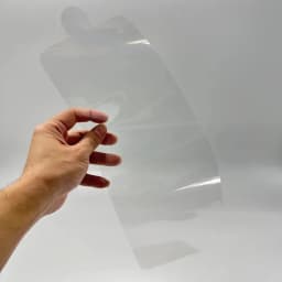 Replacement Sandblasting Helmet Safety Shields PVC Lens for Sandblaster Helmet TS-02B