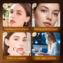 SADOER Snake Venom Peptide Caffeine Anti Wrinkle Massage Eye Cream Anti Dark Circles Anti-Aging Moisturizing Eyes Skin Care