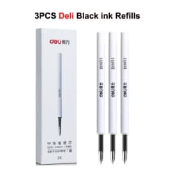 Nusign Gel Pen Neutral Pens Pучка Caneta Rotary Switch Smooth 0.5MM Black Ink Writing for Office School Cute Stationery