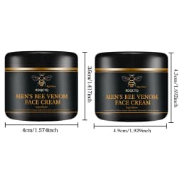 RDQCTQ Men's Bee venom Wrinkle Remover Face Cream Firming Lifting Anti Aging Fade Fine Lines Moisturizing Skin Care