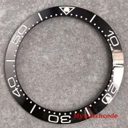 38mm X 30.6mm Watch Bezel Insert Ceramic Mods Replacement Fit For 40mm Automatic GMT SUB SKX 007 Repair Accessories Case Ring