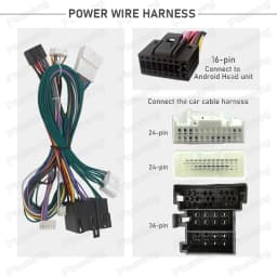 For Renault Clio 3 Megane 2 Install Aftermarket Car Stereo Radio Cable Power Wire Harness Socket Adapter CAN Bus Decoder RNC3