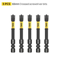 Non-slip Cross Screwdriver Set Magnetic Batch Head Magnetic Batch Head Impact Screw Driver Bit 65/110/150mm
