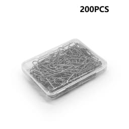 50/100/200PCS Nichrome Wire U-shaped Ceramic Hanging Hooks For Handcrafted Art Ceramic Ornament Pendants Jewelry Hanging Loop