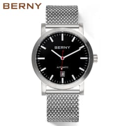 BERNY Watch for Men Mechanical Automatic Watches Luxury Brand Male Clock Water Resistant Men's Wristwatch