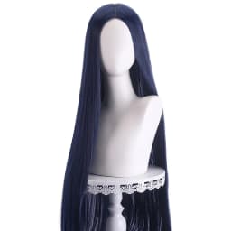 40 Inch Colored Anime Long Straight Center Split Bangs Women's Synthetic Wig Suitable for Holiday Parties, Halloween Ball Role-P